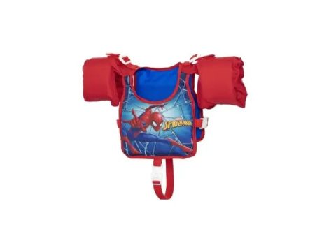 Bestway Swim Safe Kids Spiderman Swimming Life Jacket With Armbands [WS] Discount