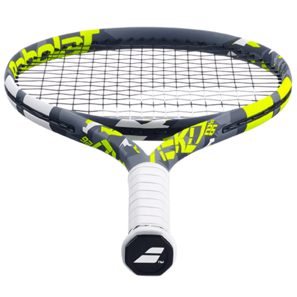 Babolat Pure Aero Alcaraz 240gm JUNIOR 25 GRAPHITE Strung With Cover Yellow Gray Tennis Racket on Sale