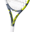 Babolat Pure Aero Alcaraz 250gm JUNIOR 26 GRAPHITE Strung With Cover Yellow  GRIP( 1 )Tennis Racket Cheap