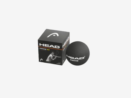 Head Prime Double Yellow Dot Squash Ball [WS] Hot on Sale