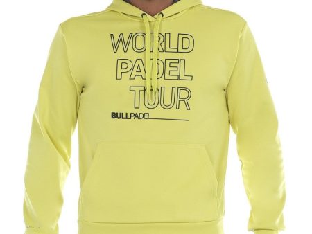 Bullpadel WPT Yellow Padel Sweatshirt on Sale