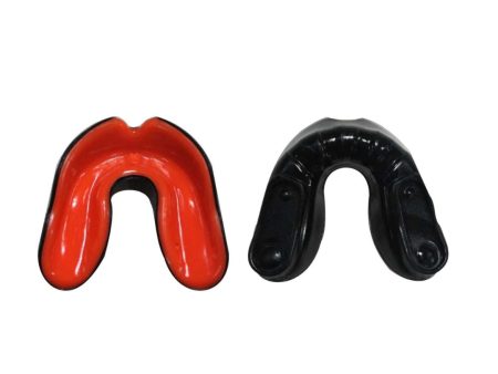 Kango Martial Arts Adults Boxing & MMA Red Black Mouth Guard [WS] Sale