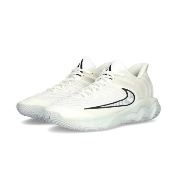 Nike Giannis Immortality 4 Men White Black Platinum Basketball & Lifestyle Sports Shoes [MR] Online Sale