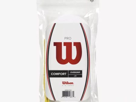 Wilson Pro Overgrip 30X Pack for Padel & Tennis Rackets [WS] Fashion