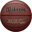 Wilson Reaction Pro High-Quality Leather Basketball [WS] on Sale