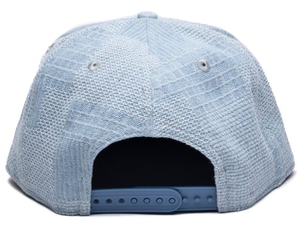 New Era Denim Patchwork New York Yankees Snapback Hat For Discount