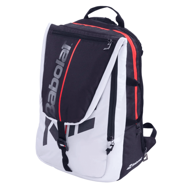 Babolat Pure Strike White Red Tennis Gym Sports Backpack Supply