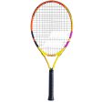 Babolat Pure Aero Nadal 240gm JUNIOR 25 STRUNG With Cover Yellow Orange Purple Tennis Racket [WS] Online Sale