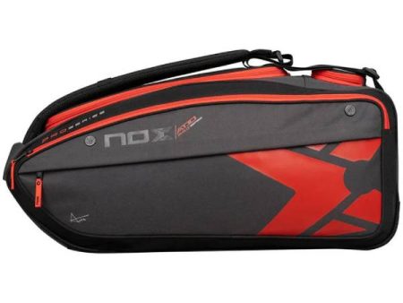 NOX Paletero AT10 XXL Black Red Padel Racket Bag [WS] Cheap