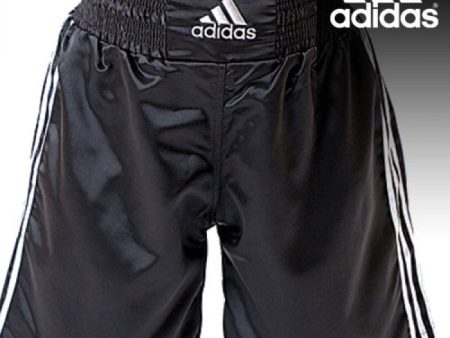 Adidas Martial Arts Adult Black White MMA Muay Thai & Multi Boxing Shorts ADISMB02 [RDA] Online Sale