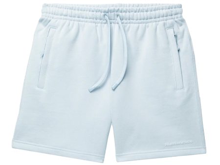 Adidas Pharrell Williams Humanrace Basics Shorts in Light Blue Fashion