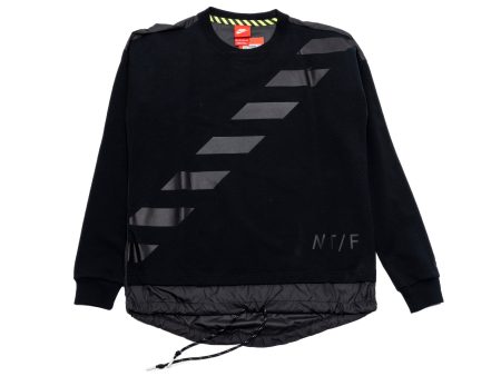 Women s Nike Track & Field Crewneck in Black Discount