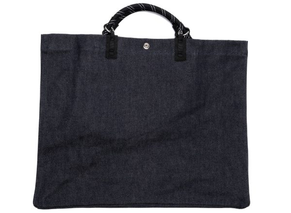 A.P.C. Shopping Topologie Bag in Indigo Black Fashion