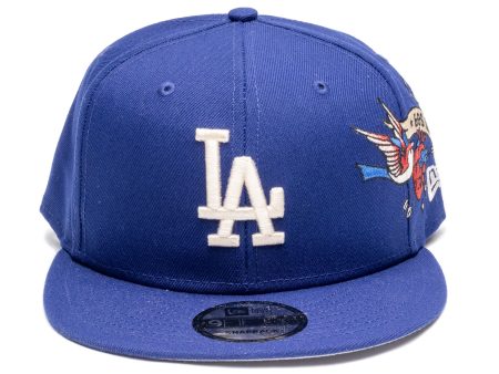 New Era City Art Los Angeles Dodgers Snapback Hat in Royal Blue on Sale