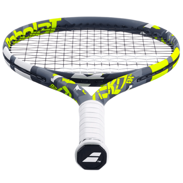 Babolat Pure Aero Alcaraz 250gm JUNIOR 26 GRAPHITE Strung With Cover Yellow  GRIP( 1 )Tennis Racket Cheap