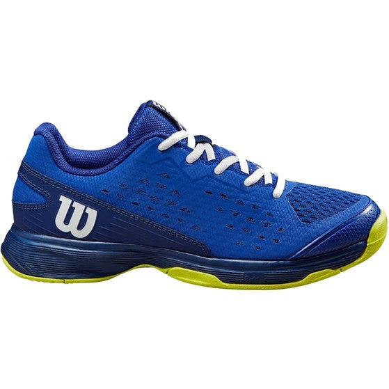 Wilson Rush Pro Kids Blue Tennis & Padel Shoes [WS] Online Hot Sale