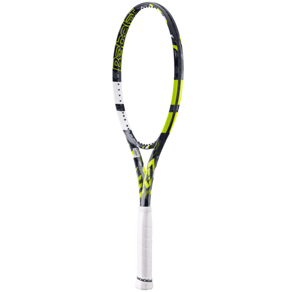 Babolat Pure Aero Alacraz Lite OR Team White Yellow GRAPHITE Unstrung No Cover Tennis Racket Discount