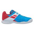 Babolat Propulse All Court Kids & Women Sky Blue Pink Handball Volleyball Tennis Shoes Online Hot Sale