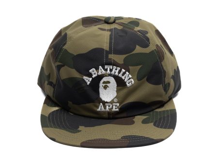 A Bathing Ape Gore-Tex Wind Stopper 1st Camo Panel Cap in Green xld Fashion