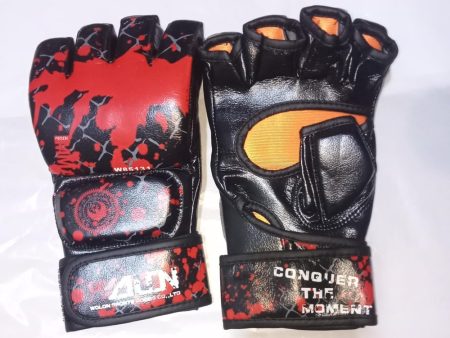 Wolon Martial Arts Unisex Adults MMA Gloves [WS] Fashion