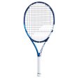 Babolat Pure Drive JUNIOR 230gm 25 STRUNG With Cover Hybrid Graphite Aluminium Blue White Tennis Racket Online now