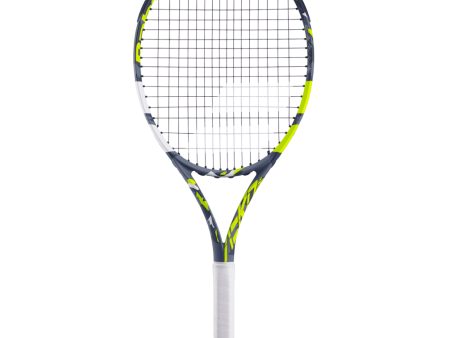 Babolat Pure Aero Alcaraz 240gm JUNIOR 25 GRAPHITE Strung With Cover Yellow Gray Tennis Racket on Sale