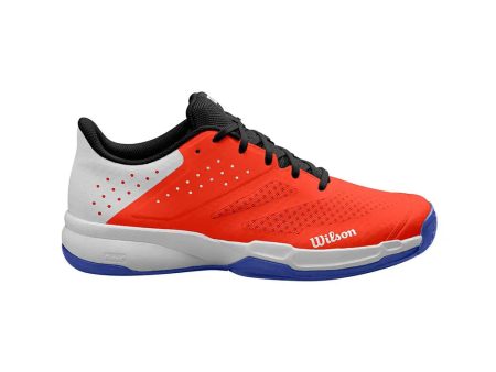 Wilson Kaos Stroke 2.0 Orange White Tennis & Padel Shoes [WS] For Cheap