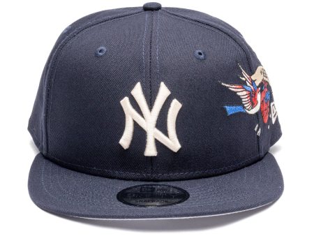 New Era City Art New York Yankees Snapback Hat in Navy Cheap