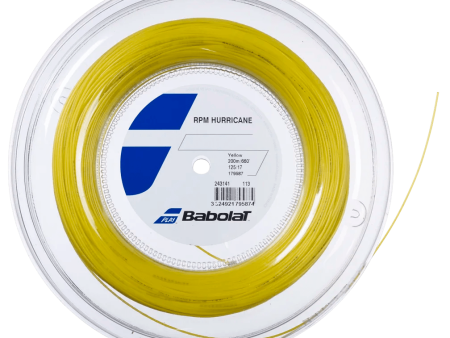 Babolat RPM Hurricane 200M Yellow Tennis String [WS] Online now