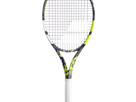 Babolat Pure Aero Alacraz Lite OR Team White Yellow GRAPHITE Unstrung No Cover Tennis Racket Discount