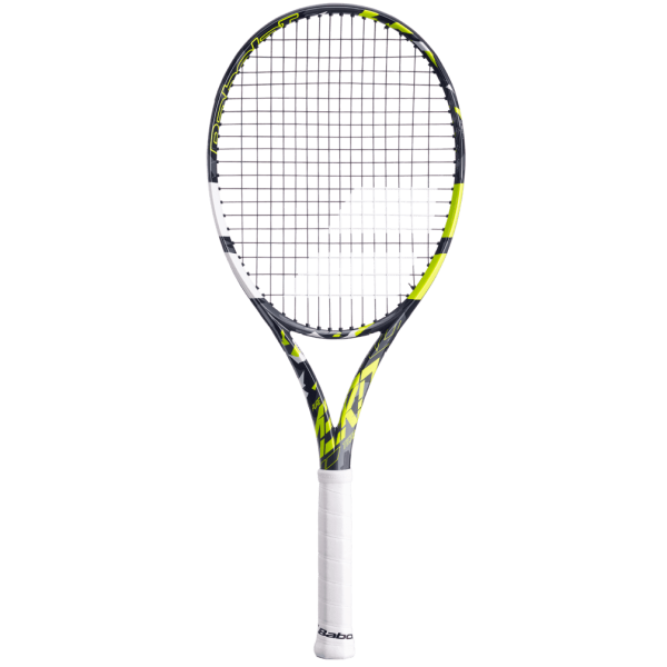 Babolat Pure Aero Alacraz Lite OR Team White Yellow GRAPHITE Unstrung No Cover Tennis Racket Discount