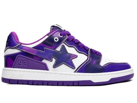 A Bathing Ape Sk8 Sta #1 M2 in Purple For Cheap