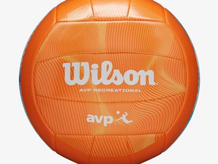 Wilson AVP Movement Official Blue Orange Volleyball [WS] Discount