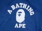 A Bathing Ape College Overdye Pullover Hoodie in Blue Online Sale