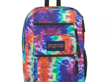 JanSport Big Student Red Multi Hippie Days Backpack [WS] Supply