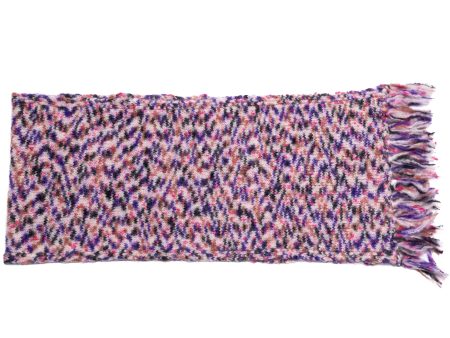 A.P.C. Noah Knit Scarf in Purple Sale