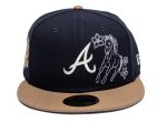 New Era Western Atlanta Braves Fitted Hat Sale