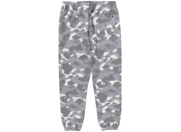 A Bathing Ape City Camo Shark Sweatpants in Grey Supply