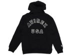 Avirex Icon Hoodie in Black Cheap