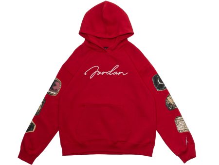 Women s Jordan Brooklyn Fleece Pullover Hoodie in Red xld Online Sale