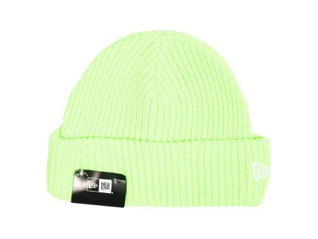 New Era Cuff Knit Beanie  Lime Green  Online now