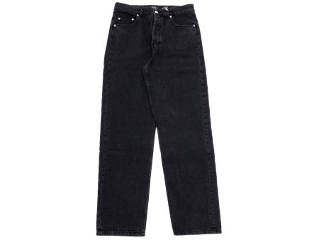 A.P.C. Fairfax Jeans in Black For Cheap