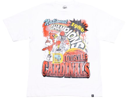 47 Brand Louisville Cardinals 1986 Champions Tee Online Hot Sale