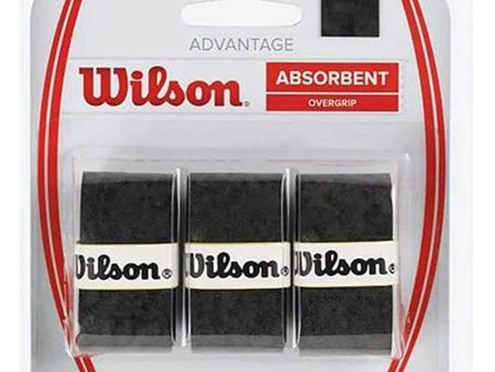 Wilson Advantage Overgrips Pack (X3) for Padel & Tennis Rackets [WS] Discount