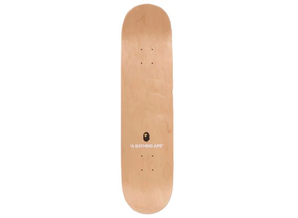 A Bathing Ape ABC Camo Skateboard in Blue Cheap