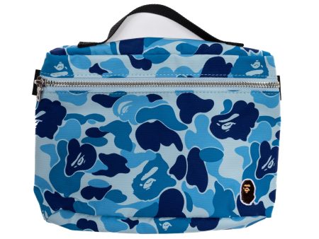 A Bathing Ape ABC Camo Music Pouch in Blue For Discount