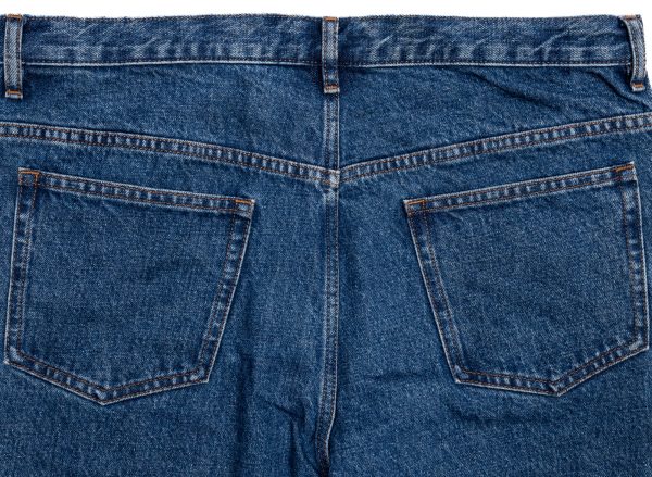 A.P.C. Relaxed Jeans w  Stonewashed Indigo Denim Discount