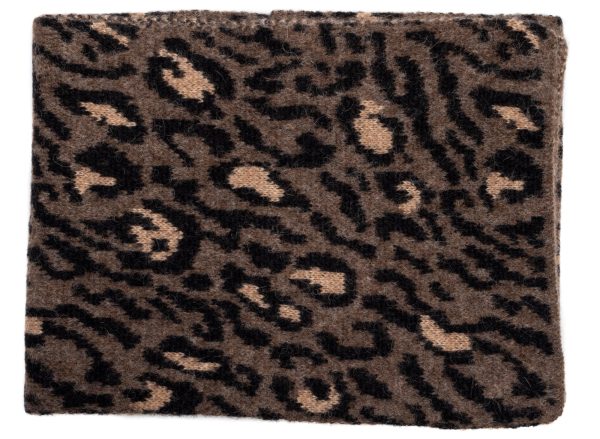 A.P.C. Tom Knit Scarf in Brown Online Sale