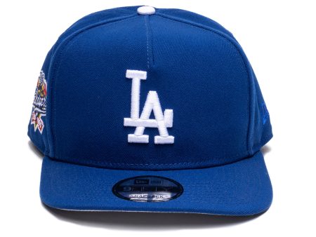 New Era Los Angeles Dodgers 100th Anniversary 5950 A-Frame Snapback Hat Hot on Sale