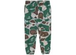 A Bathing Ape Liquid Camo Bape Sta Sweatpants in Olive on Sale